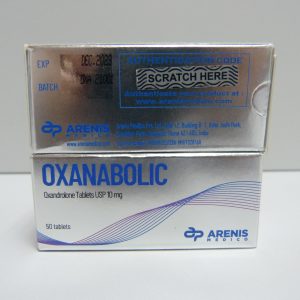 Oxandrolone 10mg 100tab Arenis Medico