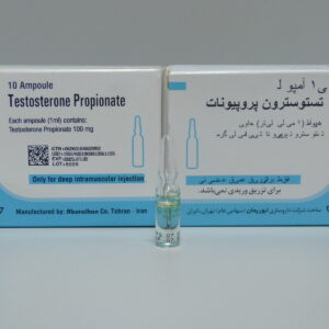 Testosteron Propionate 100mg 10x1ml IRAN steryd w zastrzyku