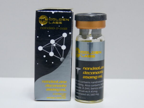 Nandrolone Decanoate 250mg 10ml Golden Labs steryd w zastrzyku