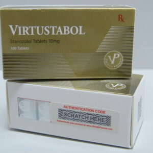 Stanazol Winstrol 10mg 100tab Virtutis Pharma steryd w tabletkach