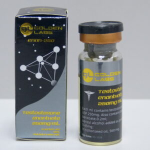 Testosterone Enanthate 250mg 10ml Golden Labs