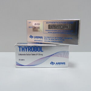 Liothyronine Sodium T3 25mcg 30tab Arenis Medico