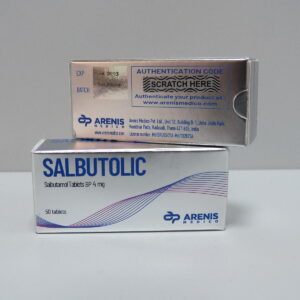 Salbutamol 4mg 50tab Arenis Medico