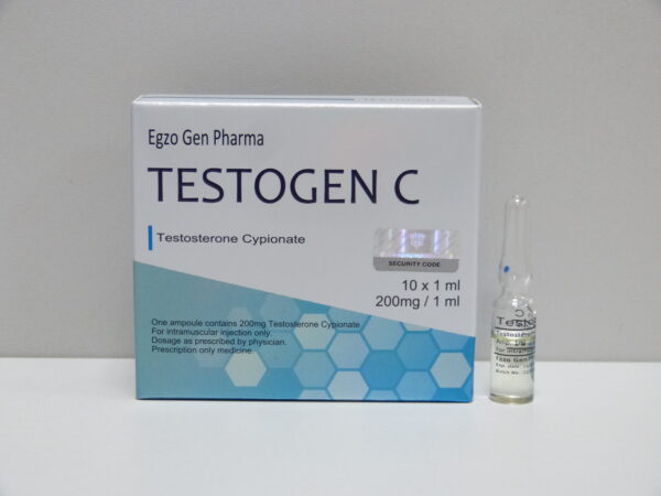 Testosterone Cypionate 200mg 10x1ml Egzo Gen Pharma